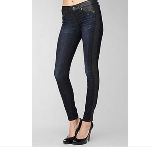 Rich & Skinny Women's Deep Blue Skinny Jeans Size 27 - Picture 6 of 10
